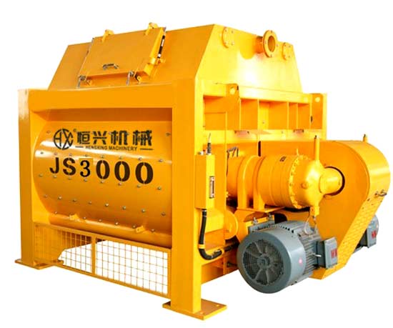 JS3000雙臥軸強制式攪拌機